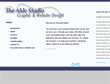 Tablet Screenshot of ablestudio.com